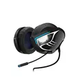 Produktbild: uRage Gaming-Headset SoundZ 500 Neckband, kabelgebunden, schwarz, ausziehbares Mikrofon, USB-Anschluss