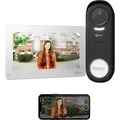 Produktbild: GOLIATH® Funkklingel mit Kamera & Gegensprechanlage [HaLow Technologie] - Türklingel mit Full HD Kamera & Monitor - Video Sprech - & Klingelanlag...