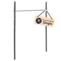 Produktbild: HUDORA Turnreck Fabian Standard/Pro - einfache/doppelte Turnstange für Kinder & Erwachsene - 4-Fach höhenverstellbare Gymnastikstange - belastbare Outdoor-Fitnessstange für bis zu 100kg