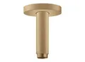 Produktbild: hansgrohe S Deckenanschluss 27393140 100mm, brushed bronze, DN 15, runde Rosette
