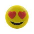 Produktbild: Jamoji Bluetooth Lautsprecherbox für Kinder, Love Struck, kabellose Lautsprecher mit integriertem Mikrofon, AUX-Anschluß, Micro-USB Anschluß, akkubetrieben mit 6 Stunden Laufzeit, Emoji, Smiley