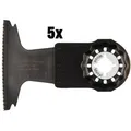 Produktbild: Tauchsägeblatt-Set, 5 Stk., TMA048, 65x40 mm, 1,3 mm - Makita