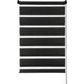 Produktbild: Gardinia Doppelrollo EasyFix 120 cm x 150 cm Schwarz