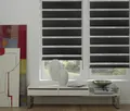 Produktbild: Gardinia EasyFix Doppelrollo schwarz 120 x 150 cm