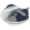 Produktbild: Sterntaler® Baby Schuhe Krabbelschuh (1-tlg) Baby Schuhe aus Baumwollstoff, Barfußgefühl, Klett, rutschfeste Sohle blau 22 EU