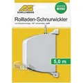 Produktbild: Schellenberg - Rollladen-schnurwickler Mit Schnur 5 M, Weiß - 50506