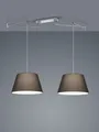 Produktbild: Helestra 2er-Pendelleuchte CERTO 45cm Chintz Anthrazit 26/1847.04/9283 4022671105958