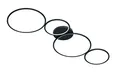 Produktbild: Trio Leuchten LED Deckenleuchte Rondo 622610432, Metall Schwarz matt, inkl. 37 Watt LED, Switch Dimmer
