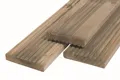 Produktbild: Terrassendiele Kiefer 200 x 14,5 x 2,8 cm grob/fein grün imprägniert