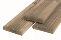 Produktbild: Terrassendiele Kiefer 200 x 14,5 x 2,8 cm grob/fein grün imprägniert