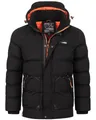 Produktbild: Geographical Norway Steppjacke Herren Winter Jacke warm gefüttert Parka Steppjacke Outdoor gesteppt