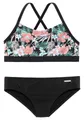 Produktbild: Chiemsee Bustier-Bikini im tropischen Print
