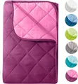 Produktbild: Microfaser Sommer Steppbett 155x220 lila & pink / / kochfest 95° / Leichtsteppbett für heiße Tage / ohne Bezug verwendbar
