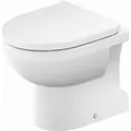 Produktbild: Duravit No. 1 Stand-Tiefspül-WC 2184012000 37x56cm, Abgang senkrecht, rimless, 4,5 Liter mit HygieneGlaze, weiß