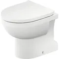 Produktbild: Duravit No.1 Stand-WC, rimless, 370x560mm, Abgang senkrecht,