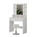 Produktbild: Schminktisch Vicco Taylor 80 cm mit LED Beleuchtung und Hocker