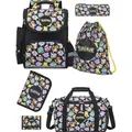 Produktbild: POKEMON Ranzen-Set 6-teilig Pikatchu & Friends Schulranzen-Set mit Federmäppchen und Sporttasche - Schwarz/Bunt