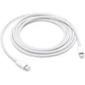 Produktbild: Apple MKQ42 Cable USB-C auf Lightning 2m Datenkabel weiß Synchronisation, extern