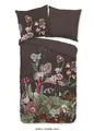 Produktbild: good morning Bettwäsche Renforcé Bettwäsche 155 X 220 cm + 1- 80 X 80 cm Phoebe braun flowers, Baumwolle, 2 teilig, bettwäsche 155x220 baumwolle sale warm weihnachten 155x220 bettbezug