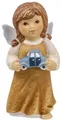 Produktbild: Goebel Engelfigur Schutzengel - Gute Fahrt, Weihnachtsdeko, Höhe ca. 8,5 cm (1 St), Sammlerfigur, Weihnachtsfigur, Dekofigur aus Biskuitporzellan
