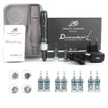 Produktbild: Lalano’S Cosmetics Doctor Needle Pen E6-C – Professioneller Microneedling Pen mit 8 Nadelaufsätzen, 6 Geschwindigkeitsstufen & LED-Display – Anti-Aging, Narben- & Faltenbehandlung