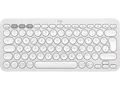Produktbild: LOGITECH Pebble Keys 2 K380s, Easy-Switch für Windows, macOS, iPadOS, Android, ChromeOS, Tastatur, Standard, Sonstiges, Kabellos, Weiß