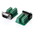 Produktbild: RS232 D-SUB DB9 Stecker Adapter zum Terminal-Anschluss Signal-Modul GN