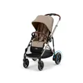 Produktbild: Cybex Gold Buggy e-Gazelle S Almond Beige (Taupe Frame)