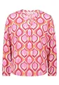 Produktbild: Cartoon Damen Blusenshirt mit Muster 38, Orange/Rosé