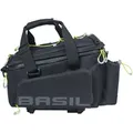 Produktbild: Gepäckträgertasche MILES XL PRO MIK 2.0 36 Liter, Basil, schwarz/lime, inkl. MIK 2.0-Adapterplatte, Basil, 18311