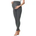 Produktbild: Be Mammy Umstandsleggings Lang Damen Umstandshose BE20-230 (1-tlg) aus Baumwolle grau XXL