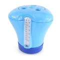 Produktbild: Pool Dosierer inkl. Thermometer- blau - für 20g und 200g Tabletten