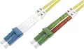 Produktbild: Digitus DK-293LCA3LC-02 Glasfaser LWL Anschlusskabel 2.00m Gelb [1x LC/APC 8°-Stecker - 1x LC-Stecker] 9/125 µ Singlemode OS2