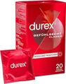 Produktbild: durex Kondome Gefühlsecht Classic mit anatomischer Easy-On-Form & Silikongleitgel befeuchtet, 20 St., Ultra dünn