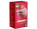 Produktbild: durex Kondome Gefühlsecht Classic Packung mit, 20 St., Transparent-Kondome, hauchzarte Markenkondome mit Easy-On™-Passform