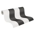 Produktbild: A.S. Création Vliestapete Elegance Tapete Streifentapete 10,05 m x 0,53 m schwarz weiß Made in Germany 334213 3342-13