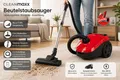 Produktbild: CLEANmaxx Stabstaubsauger 800 Watt 17kPa Teleskoprohr umfangreiches Zubehör Rot