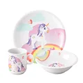 Produktbild: Seltmann Weiden 001.741861 Compact Mein kleines Einhorn Kinder-Set 3-teilig, Porzellan, Bunt