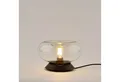 Produktbild: s.luce Tischleuchte Tischleuchte Cruet E27 Up & Low Glas mit Schalter Klar