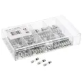 Produktbild: 160er Set Glas-Sicherungen 20x5mm - 500mA bis 10A - Vielfältig einsetzbar micro
