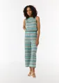 Produktbild: comma Culotte Hose Gestrickte Culotte mit Wide Leg und Elastikbund