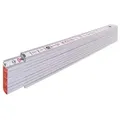 Produktbild: Stabila Zollstock Type 1707, 2 m, weiß, metrische Skala, Winkelfunktion
