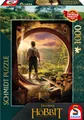 Produktbild: Schmidt Spiele 58552 Der Hobbit, Leaving Bag End, 1000 Teile Puzzle