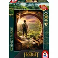 Produktbild: Schmidt Spiele Der Hobbit Leaving Bag End Puzzle Erwachsenenpuzzle 1000 Teile
