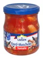 Produktbild: LARSEN  Fjordmuscheln Tomate MSC 200g / Muscheleinwaage 76g