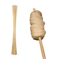 Produktbild: FLAMMBURO Stockbrotspieße 50 Stück - Bambusspieße XXL Schaschlikspieße