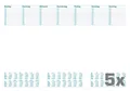 Produktbild: RNK 46617 Schreibunterlage Office, 60 x 42 cm, blanko mit Kalender (Office, 5er Pack | 60 x 42 cm)