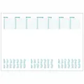 Produktbild: RNK Schreibunterlage A2 60x42cm Office Blanko mit Kalender 2024 2025 2026