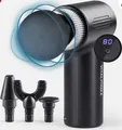 Produktbild: VITALmaxx Mini Massagegerät / pistole + Akku + 4 Aufsätze + Drucksensor - Neu#2