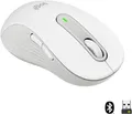 Produktbild: Logitech Signature M650 L LEFT - Maus - Größe L - Für Linkshänder - optisch - 5 Tasten - kabellos - 2,4 GHz, Bluetooth - Logitech Logi Bolt USB-Receiver - Off-White (910-006240)